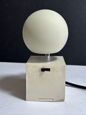 MCM LIGHTOLIER MICHAEL LAX LYTEGEM Eyeball Desk Lamp, Made in Japan, Works